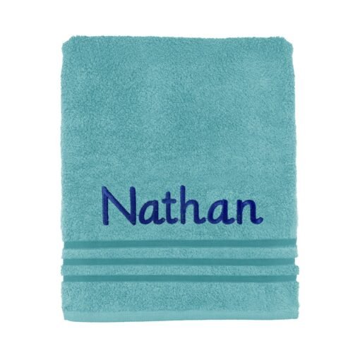 Personalised Embroidered Towel All Sizes Available Perfect Gift