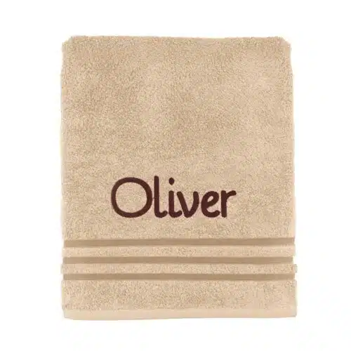 Personalised Embroidered Towel All Sizes Available Perfect Gift
