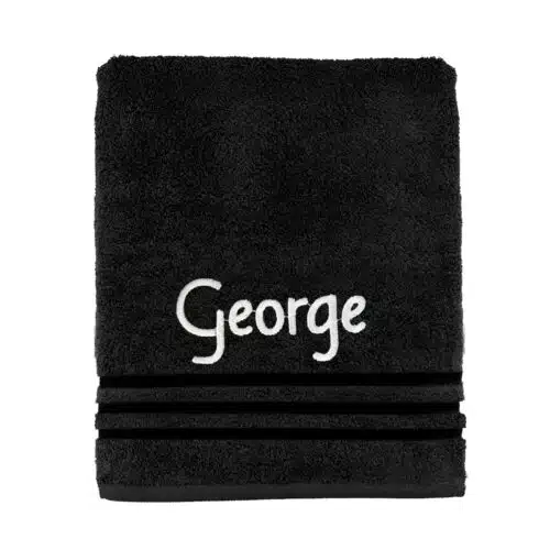 Personalised Embroidered Towel All Sizes Available Perfect Gift