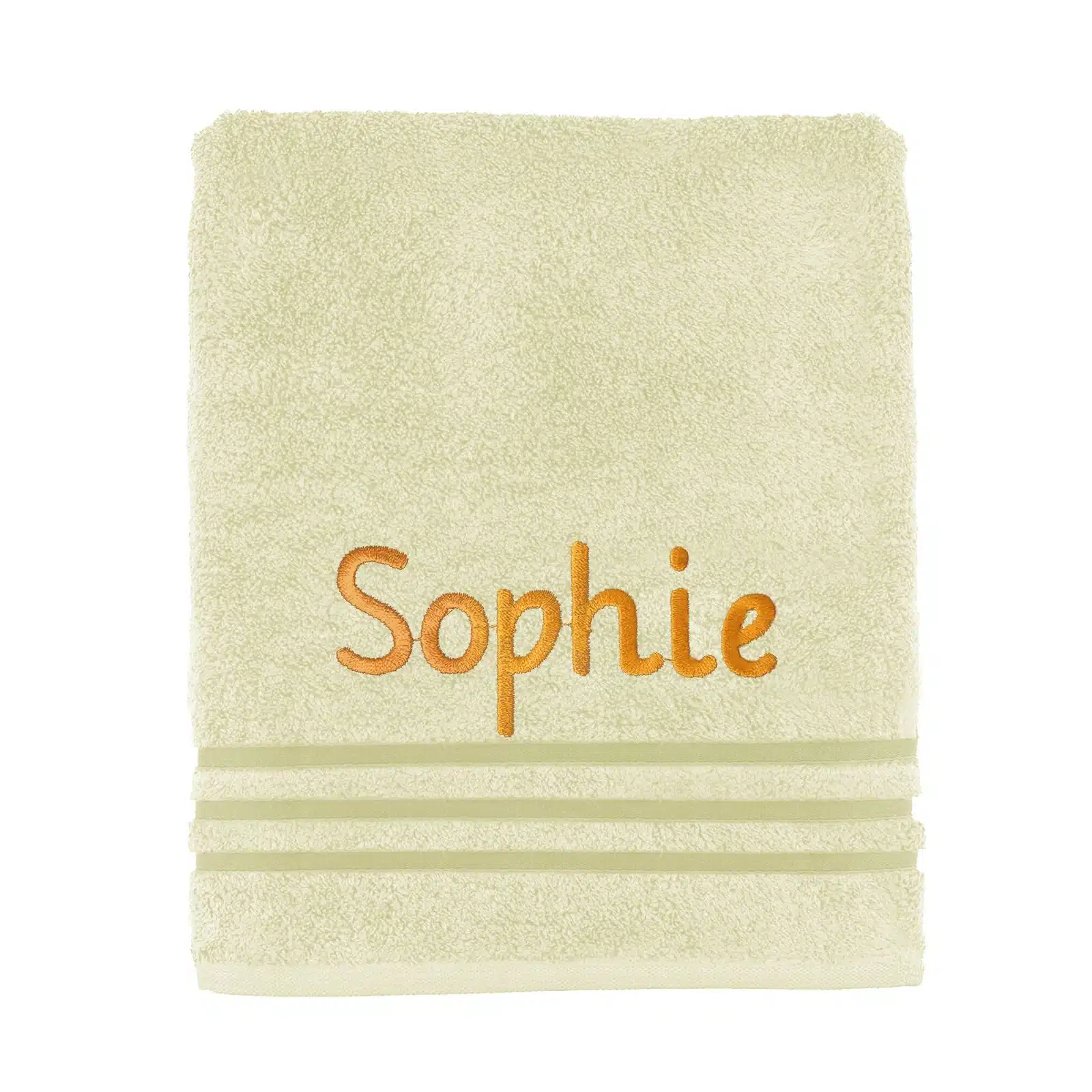 Personalised Cream Towel All Sizes Available Perfect Gift