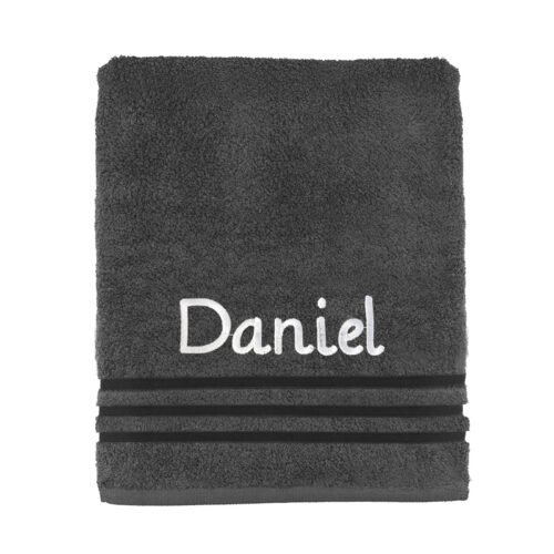 Personalised Embroidered Towel All Sizes Available Perfect Gift
