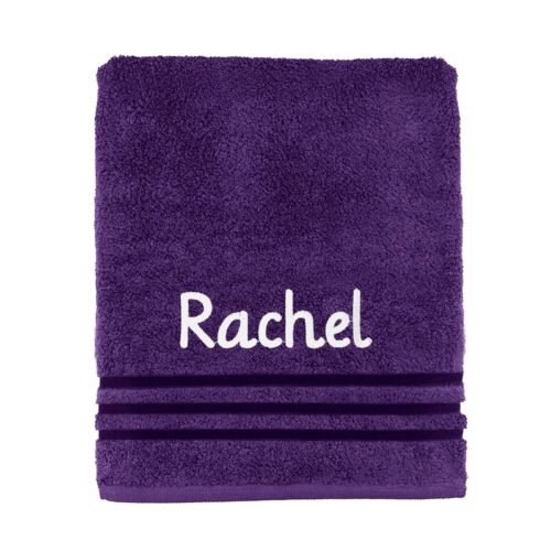 Personalised Embroidered Towel All Sizes Available Perfect Gift