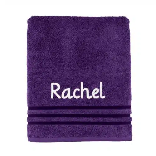 Personalised Embroidered Towel All Sizes Available Perfect Gift