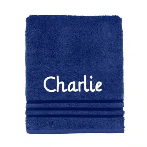Personalised Embroidered Towel All Sizes Available Perfect Gift
