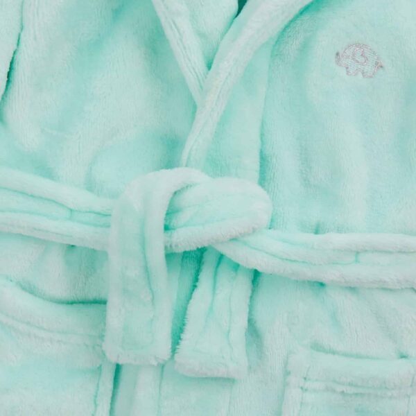 Personalised Baby Robe Soft Hooded Fleece Dressing Gown - Image 3
