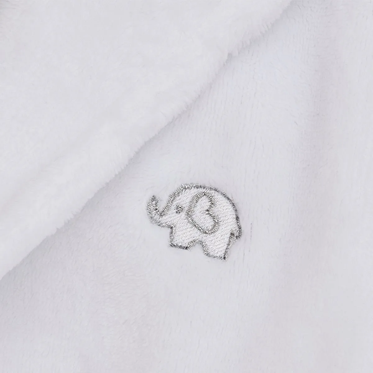 Personalised Baby Robe Soft Hooded Fleece Dressing Gown - Image 2