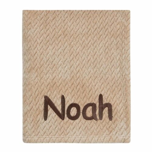 Personalised Baby Waffle Blanket Cosy Perfect Gift