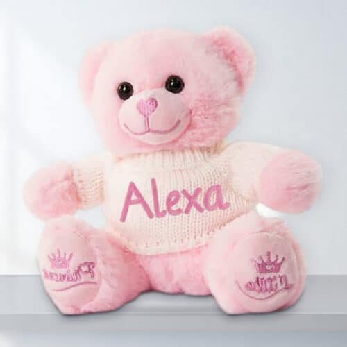 Personalised Teddy Bear – Pink