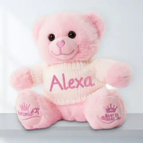 Personalised Teddy Bear – Pink